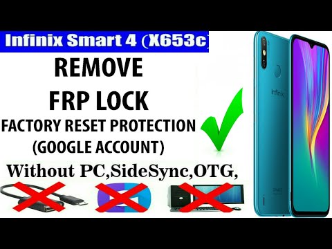 infinix smart 4 for bypass - factory reset protection