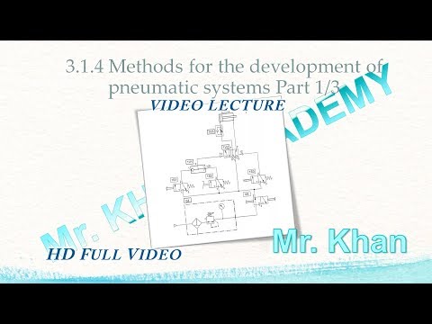 3.1.4 Methods for the Development of Pneumatic Systems Part 1/3 | Video Lecture | Full HD