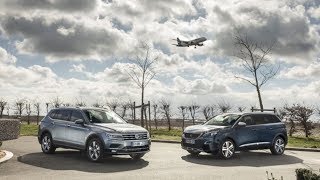 2018 Peugeot 5008 vs 2018 Volkswagen Tiguan Allspace Technical Specifications