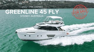 This 2022 Greenline 45 Fly Is the Best Pre-Owned 45ft Yacht!