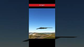 Experience the Rush: B-2 Spirit Stealth Bomber Low Flyby!