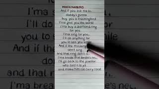 Eminem - 'Mockingbird' Lyrics #lyrics #eminem #shorts #shortsfeed #youtubeshorts