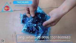 Automatic screw fittings packing machine, screws counting packing machine
