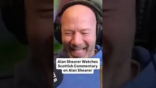 Alan Shearer Watches Unbiased Scottish Commentary on Alan Shearer as seen on The Rest is Football