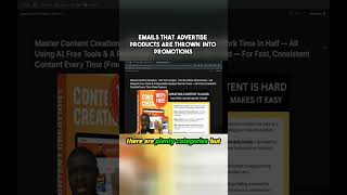 Emails That Advertise Products Are Thrown Into Promotions