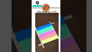 Learn Painting Hack,. You Need to Try! 🎯 #diyart #paintingtricks #arttips #diyart #painting