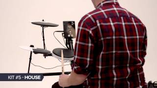 TD-1K and TD-1KV V-Drums: Drum Kit Examples