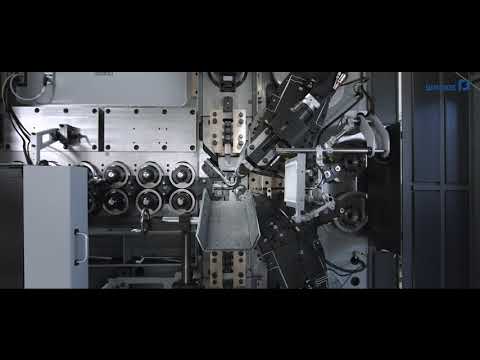 FUL 166  Spring coiling machine / Federwindemaschine