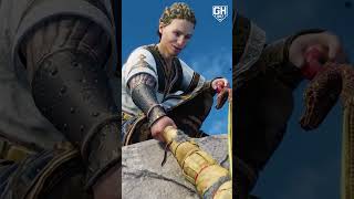 How Powerful Is Heimdall in God of War  🤔 #shorts #godofwar