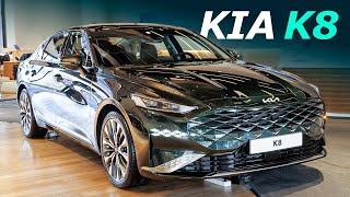 New 2022 Kia K8 Sedan Exterior & Interior Walkaround "Executive Sedan for Money"