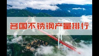 各国不锈钢产量对比，中国又双叒叕一柱擎天