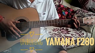 Yamaha f280 unboxing and sound test😍|| yamaha f280 guitar kya accha hai?
