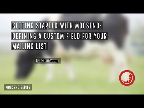 📧 Sitecore Moosend - Create a Custom Field [ Hands-On Demo ]