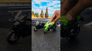 Kawasaki Ninja ZX10R Combo #diecastbikes #kawasaki #ninjazx10r #satisfying #bike