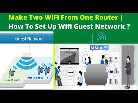 Make Two WiFi From One Router | How To Set Up WiFi Guest Network ?