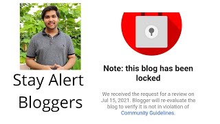 [Stay Alert] Blogger Update | This Blog Has Been Locked | Blogger Locked Why ? | Mr Programmer