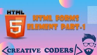 # 14 Form and form input tags in HTML 5 || input types Part-1 || (Hindi/Urdu)