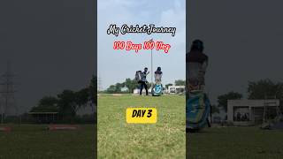 Day 3 – Sharpening My Skills | My Cricket Journey 🏏 | 100 Days 100 Vlogs