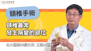 The most common sites of cervical spine problems/disorders?｜National Taiwan University Hospital
