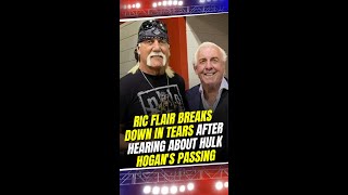 Ric Flair’s Emotional Tribute to Hulk Hogan #HulkHogan #RicFlair #WWE