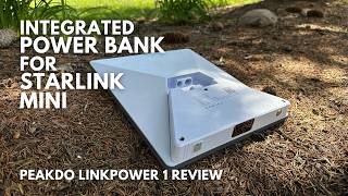 Compact Integrated Power Bank for Starlink Mini | PeakDo LinkPower 1 Review