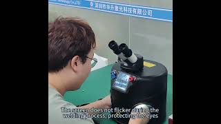 RL-Y40 Micro jewelry laser welding machine #laserwelder #lasermachine #robotwelding #riselaser