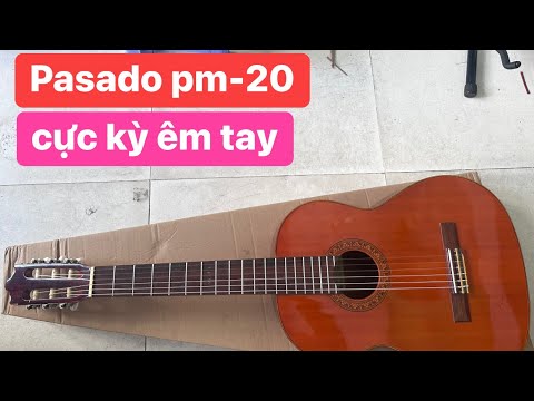 Đàn guitar Pasado PM-20 âm hay, rất êm tay. Giá: 1tr600k. guitar classic 0936057750