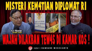 THE MYSTERY OF THE DEATH OF AN INDONESIAN DIPLOMAT, HIS FACE WAS SLAUGHTERED IN HIS ROOM!