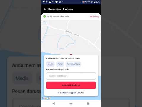 indonesia care panic button