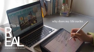 賢い受験生活√± | やる気がなくても勉強するしか道がない | 底辺受験生のメンタル崩壊寸前生理前日常 | 通信制高校生