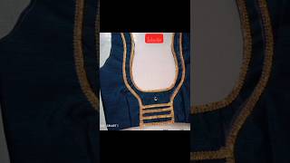 simple Less blouse back design/less blouse design #Blouse cutting stitching#viral short