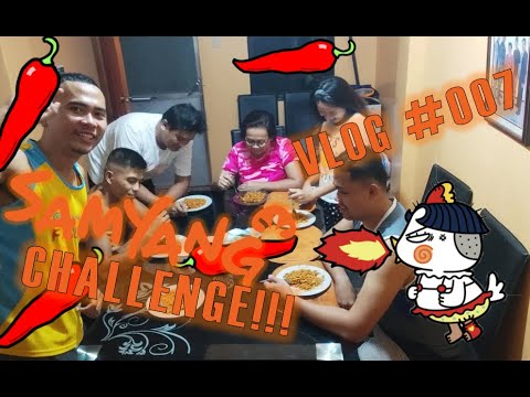 Adje #007 - Samyang Challenge with Orig Family - 5k ANG MANANALO!!!!