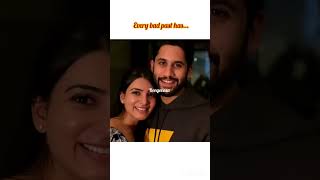Every bad past has a beautiful future ❤️ #s #samantha #bongovasa #nagachaitanya #sobhitadhulipala