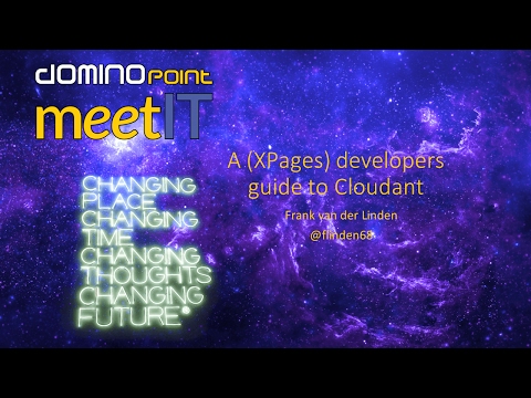 meetIT16 A (XPages) developers guide to Cloudant