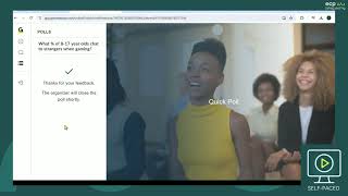 Elevate your safeguarding culture with our engaging self-paced training