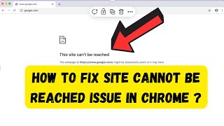 Fix “This Site Can’t Be Reached” Error in 2 Minutes! 🔧 (2025 Update)