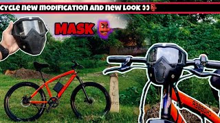 Cycle modification vlog 💸👍🏻| new one modification for cycle new one mask 👺 for cycle #subscribe