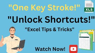 Unlock All Shortcuts with One Key Stroke! | Excel Tips & Tricks