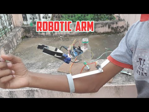 How to make Robotic arm/Exo skeleton arm|Robotic arm|Arduino