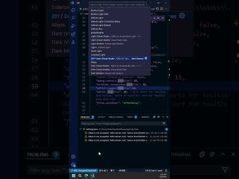 How to Change Theme Vscode
