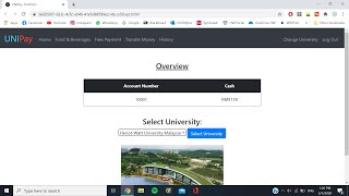 CS50x 2020 (Final Project) - UNIPay