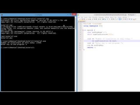 Programming example: Overflow