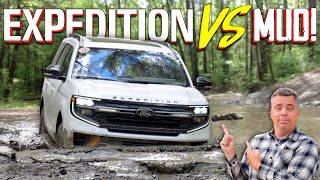 The New 2025 Ford Expedition TREMOR Surprised Me Off-road... It's a Muddy Mess