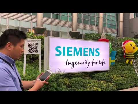 Siemens Light Box at TAIPEI 101 Christmas Campaign