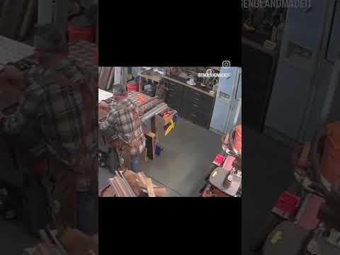 TABLE SAW KICKBACK MISSLE! Don't do what I did!! #shorts #tablesaw #woodshopfail