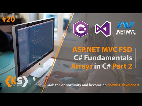 Arrays in C# Part 2 | Asp.net mvc full stack development tutorial in Hindi | C# Programming |Part 20