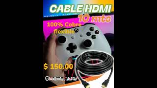 Cables HDMI 100% cobre de alto rendimiento y Flexibilidad, todas las medidas.