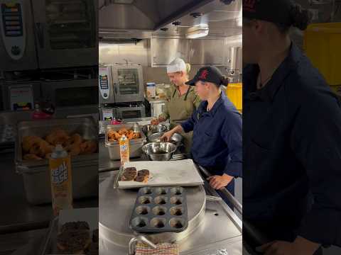 Lunchtime on HMNZS Canterbury | Royal New Zealand Navy