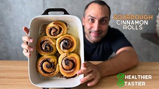 Sourdough Cinnamon Rolls Easy