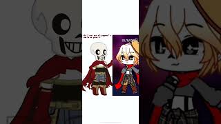 undertale + AU’s react to their first gacha club designs #gacha #undertale #undertaleau #gachalife2